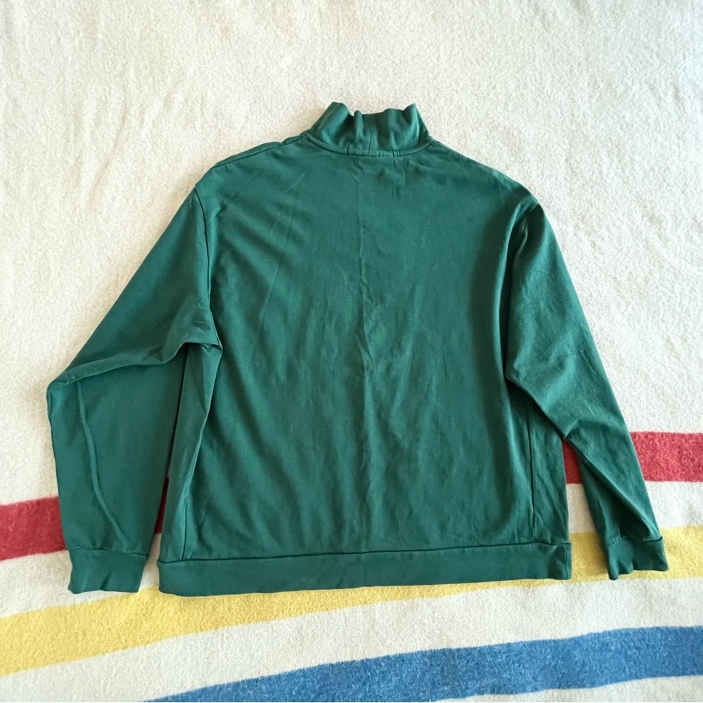 Veritecoeur made in Japan high neck long sleeve tee (green) - Picture 6 of 10